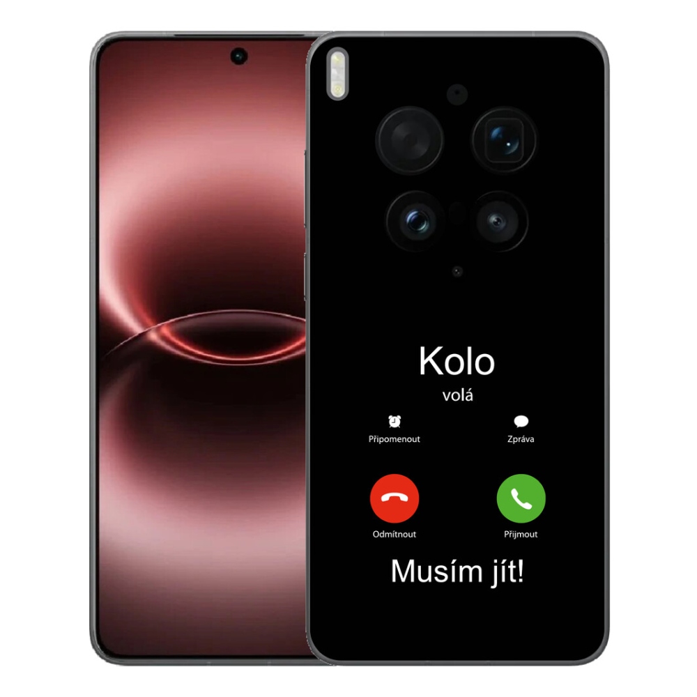 Gélový kryt mmCase na Vivo X300 Ultra - bicykel volá čierne pozadie