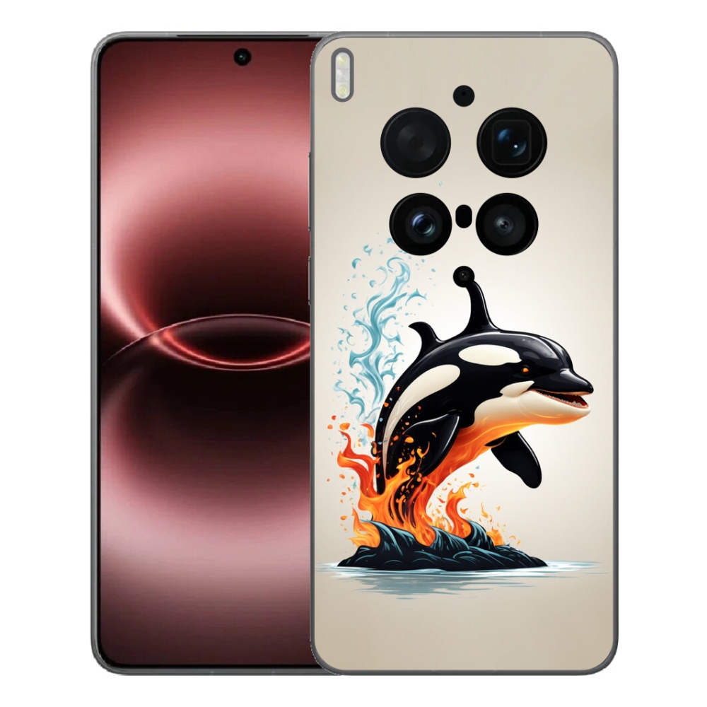Gélový kryt mmCase na Vivo X300 Ultra - kosatka
