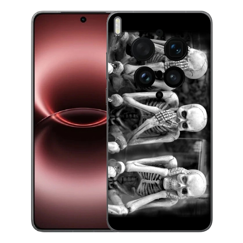 Gélový kryt mmCase na Vivo X300 Ultra - kostlivci