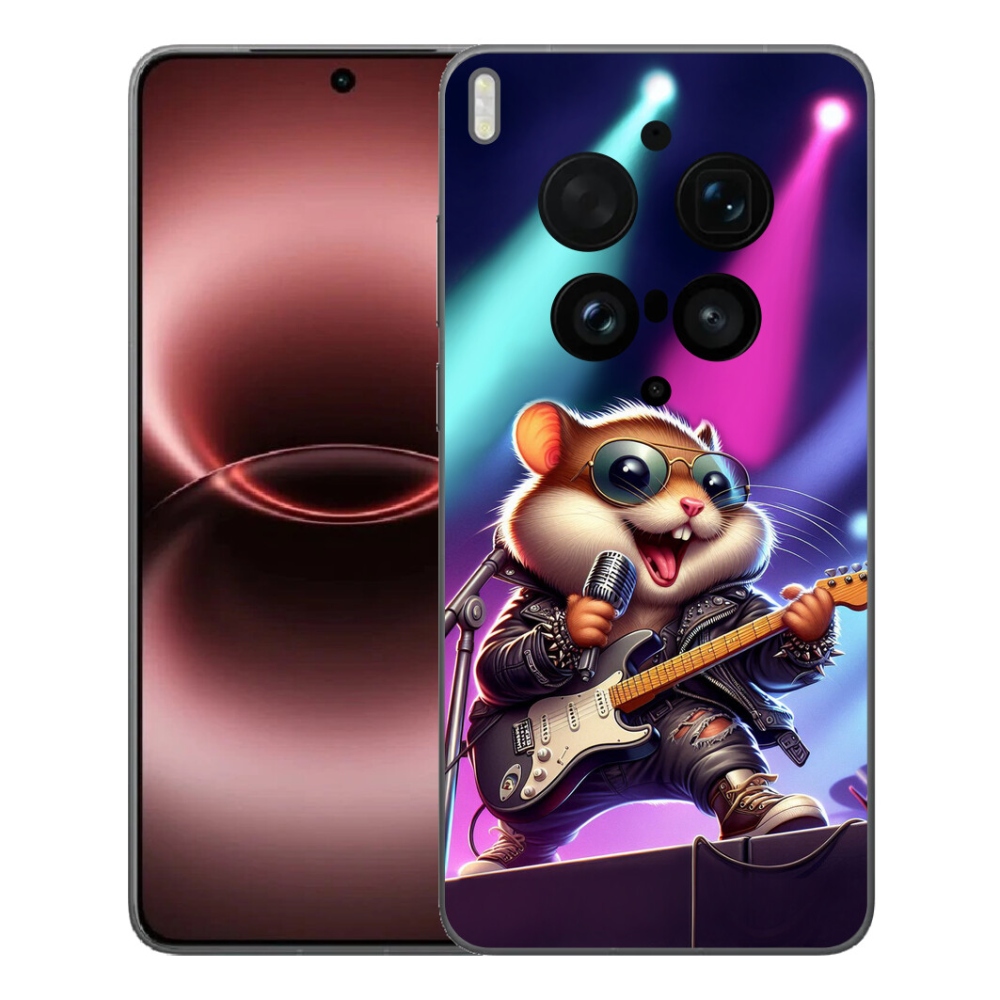 Gélový kryt mmCase na Vivo X300 Ultra - škrečok rocker