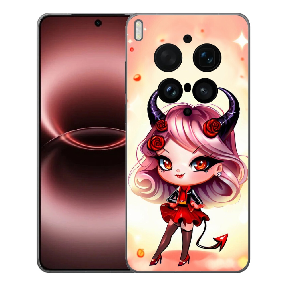 Gélový kryt mmCase na Vivo X300 Ultra - kreslená čertica