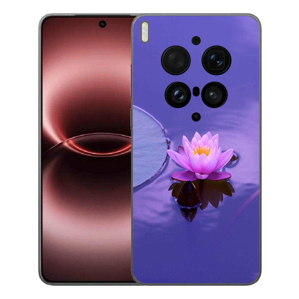 Gélový kryt mmCase na Vivo X300 Ultra - kvet na hladine