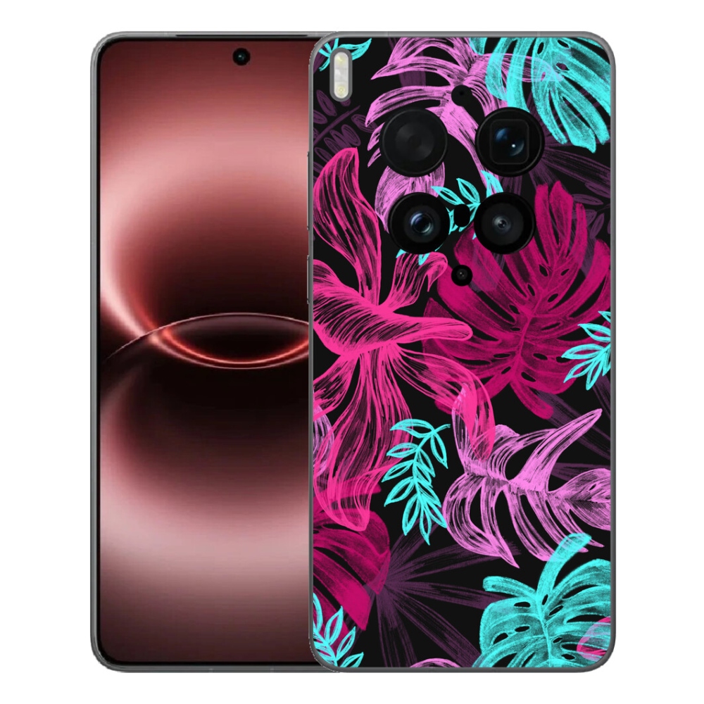Gélový kryt mmCase na Vivo X300 Ultra - kvety 1