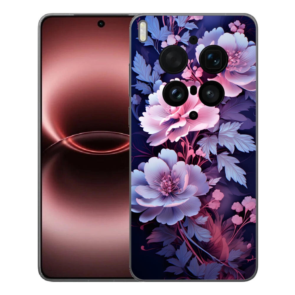 Gélový kryt mmCase na Vivo X300 Ultra - kvety 11