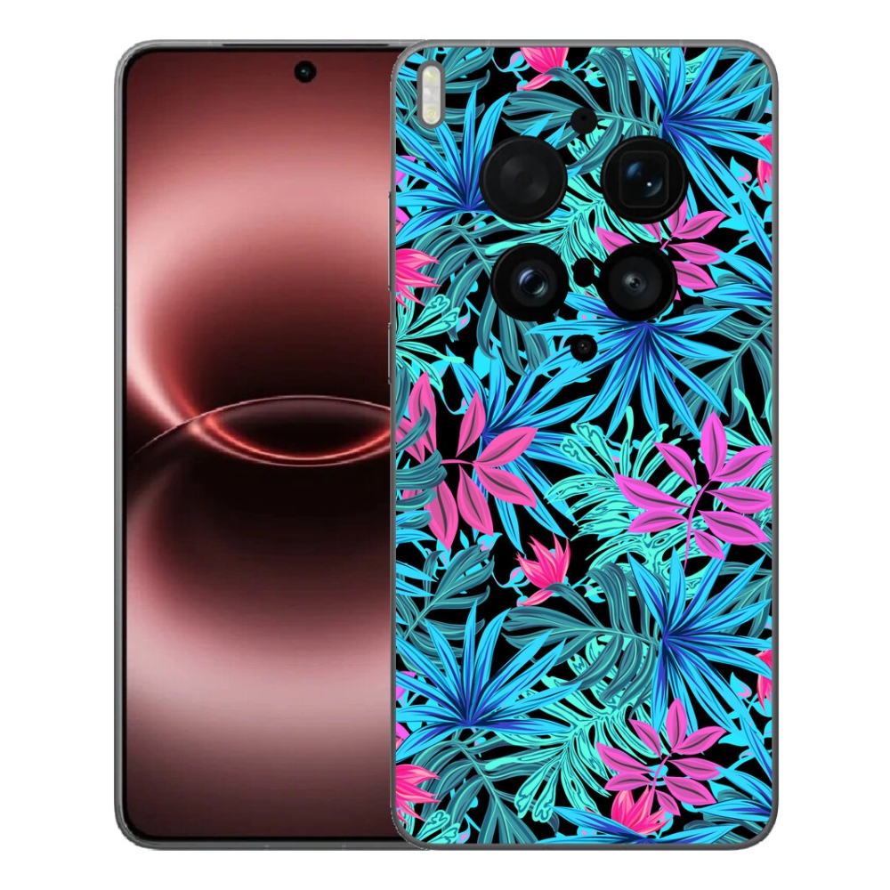 Gélový kryt mmCase na Vivo X300 Ultra - kvety 3