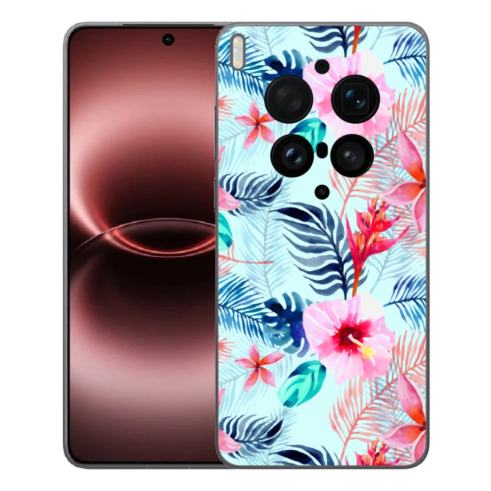 Gélový kryt mmCase na Vivo X300 Ultra - kvety