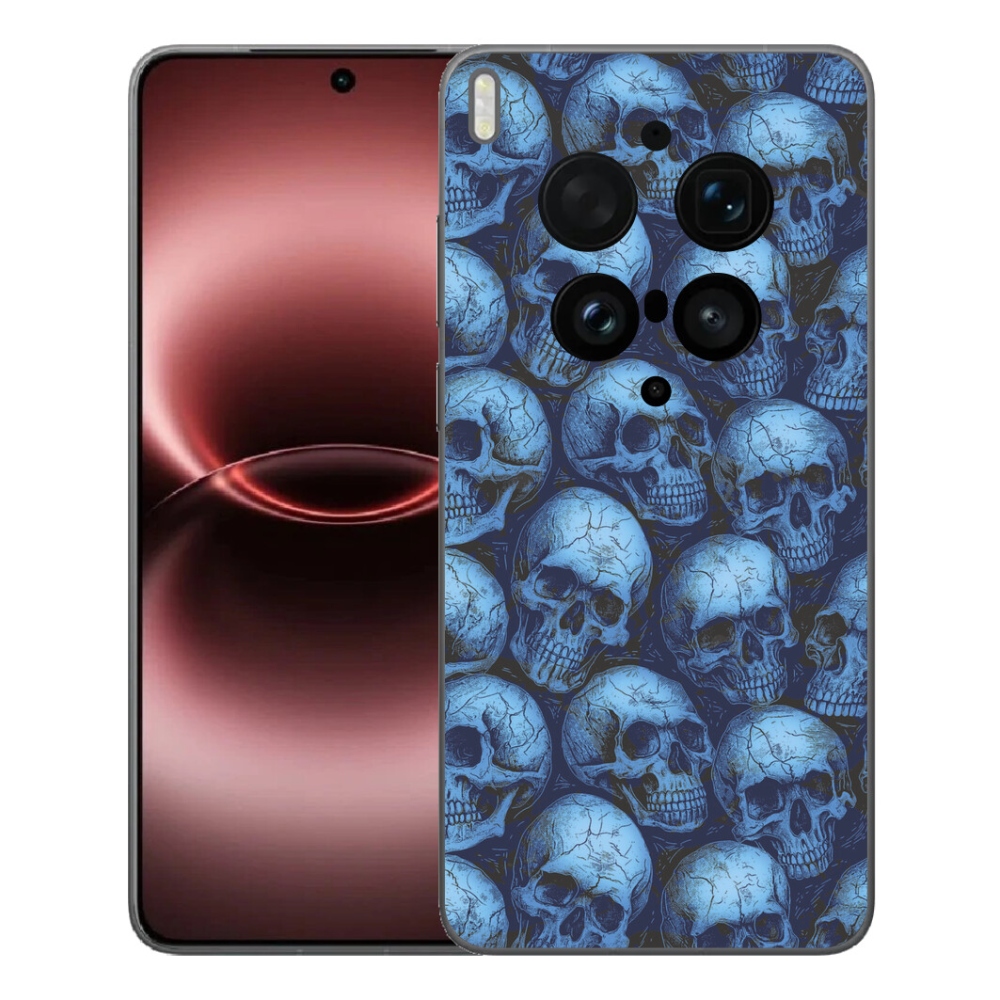 Gélový kryt mmCase na Vivo X300 Ultra - lebky