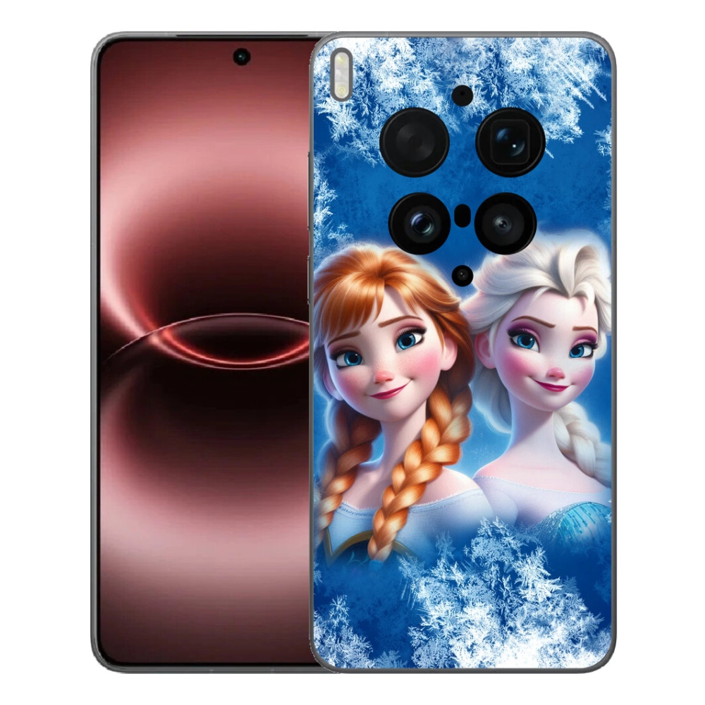 Gélový kryt mmCase na Vivo X300 Ultra - ľadové kráľovstvo 2
