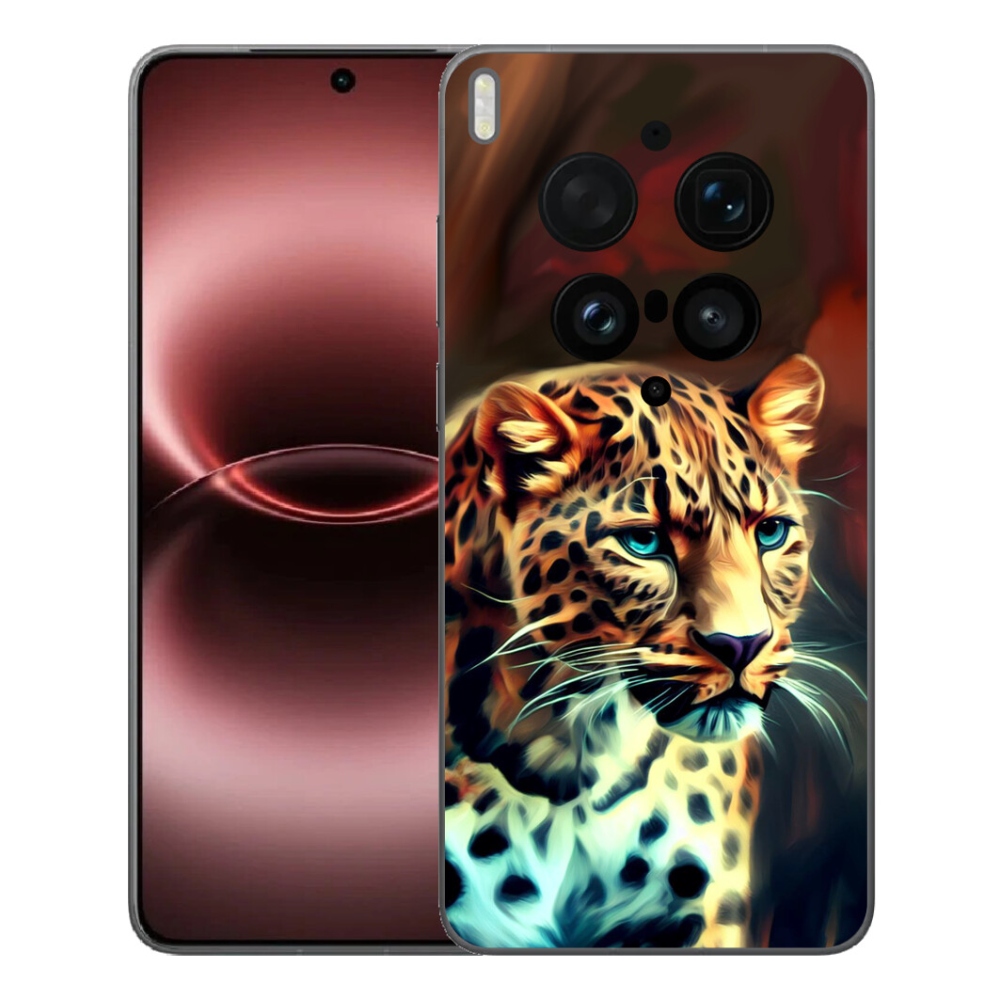 Gélový kryt mmCase na Vivo X300 Ultra - leopard