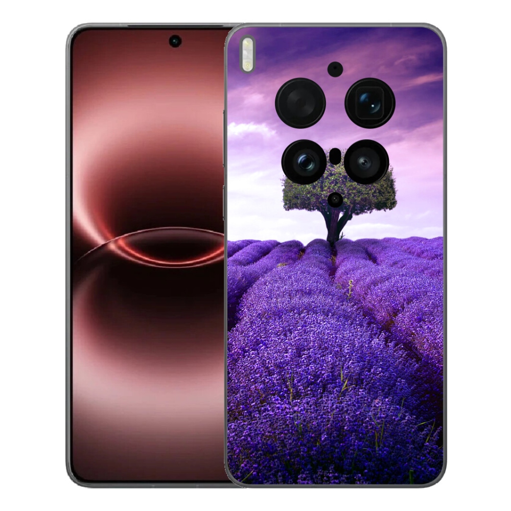 Gélový kryt mmCase na Vivo X300 Ultra - levanduľová lúka