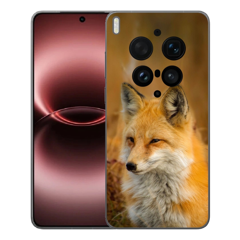 Gélový kryt mmCase na Vivo X300 Ultra - líška