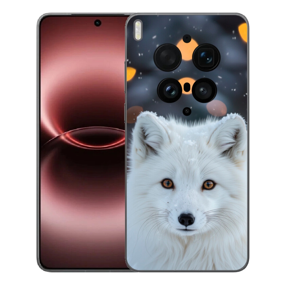 Gélový kryt mmCase na Vivo X300 Ultra - líška polárna