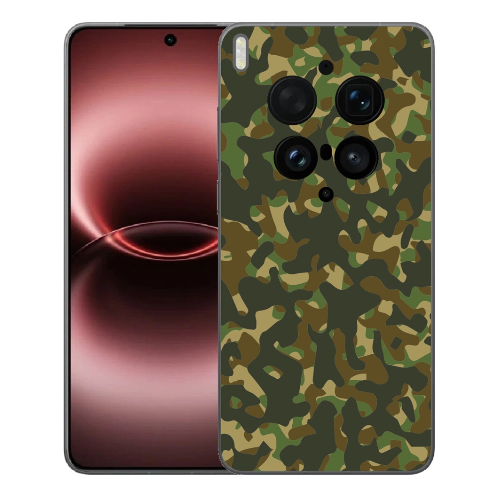Gélový kryt mmCase na Vivo X300 Ultra - maskáčový vzor 1