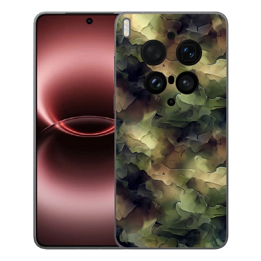 Gélový kryt mmCase na Vivo X300 Ultra - maskáčový vzor 10