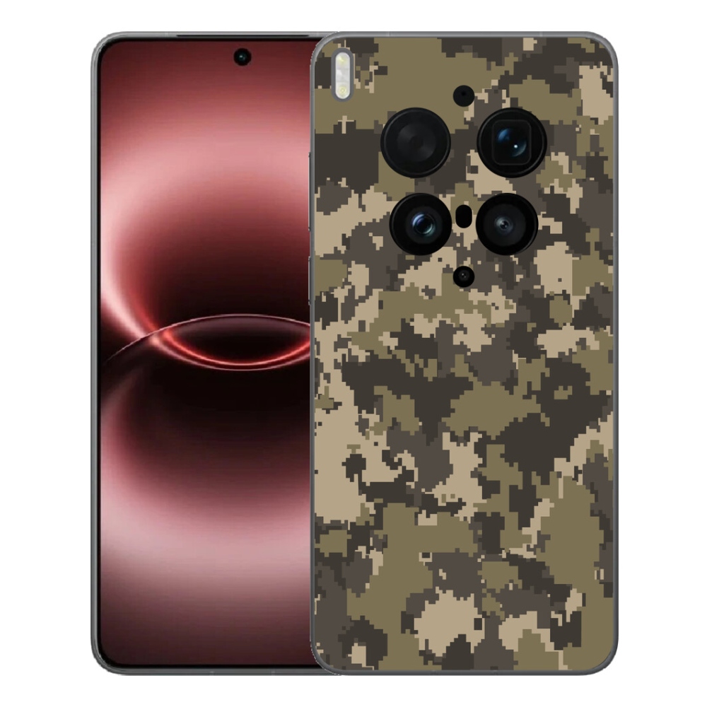 Gélový kryt mmCase na Vivo X300 Ultra - maskáčový vzor 12