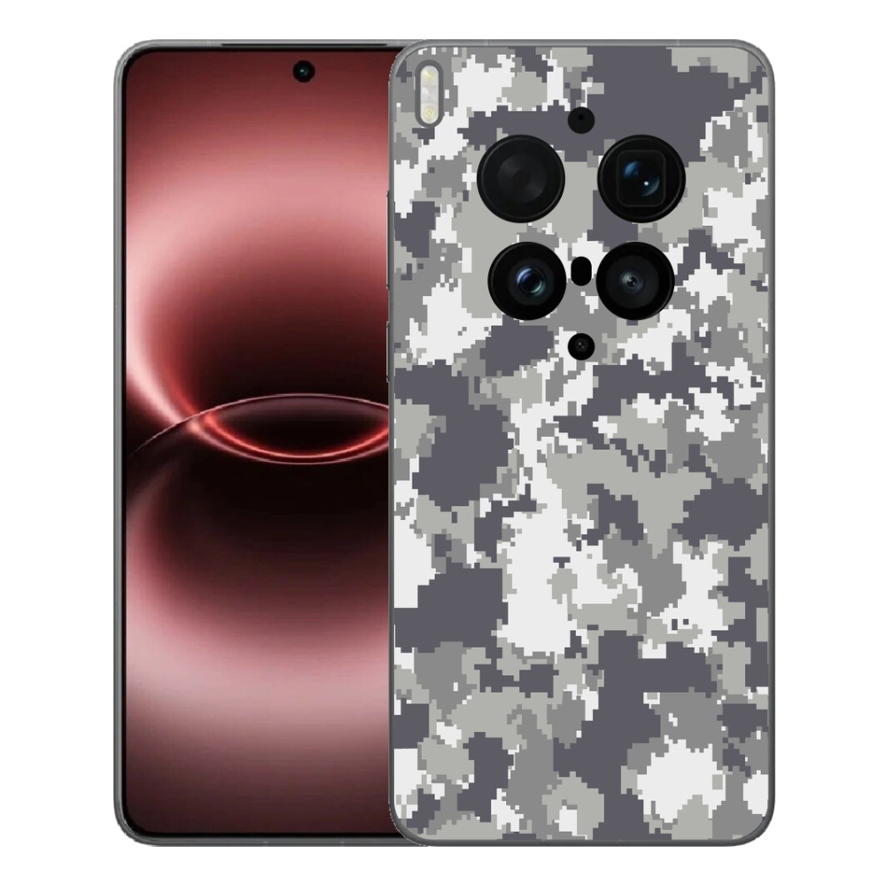 Gélový kryt mmCase na Vivo X300 Ultra - maskáčový vzor 2