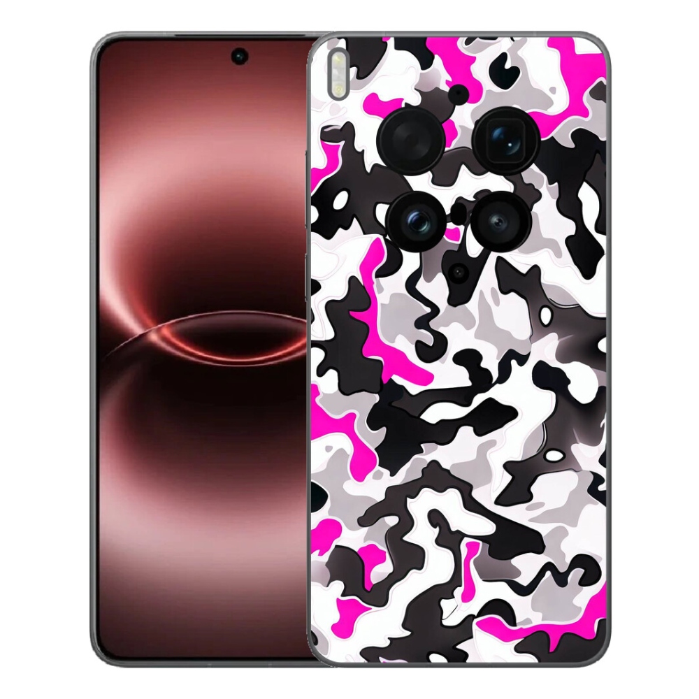 Gélový kryt mmCase na Vivo X300 Ultra - maskáčový vzor 5