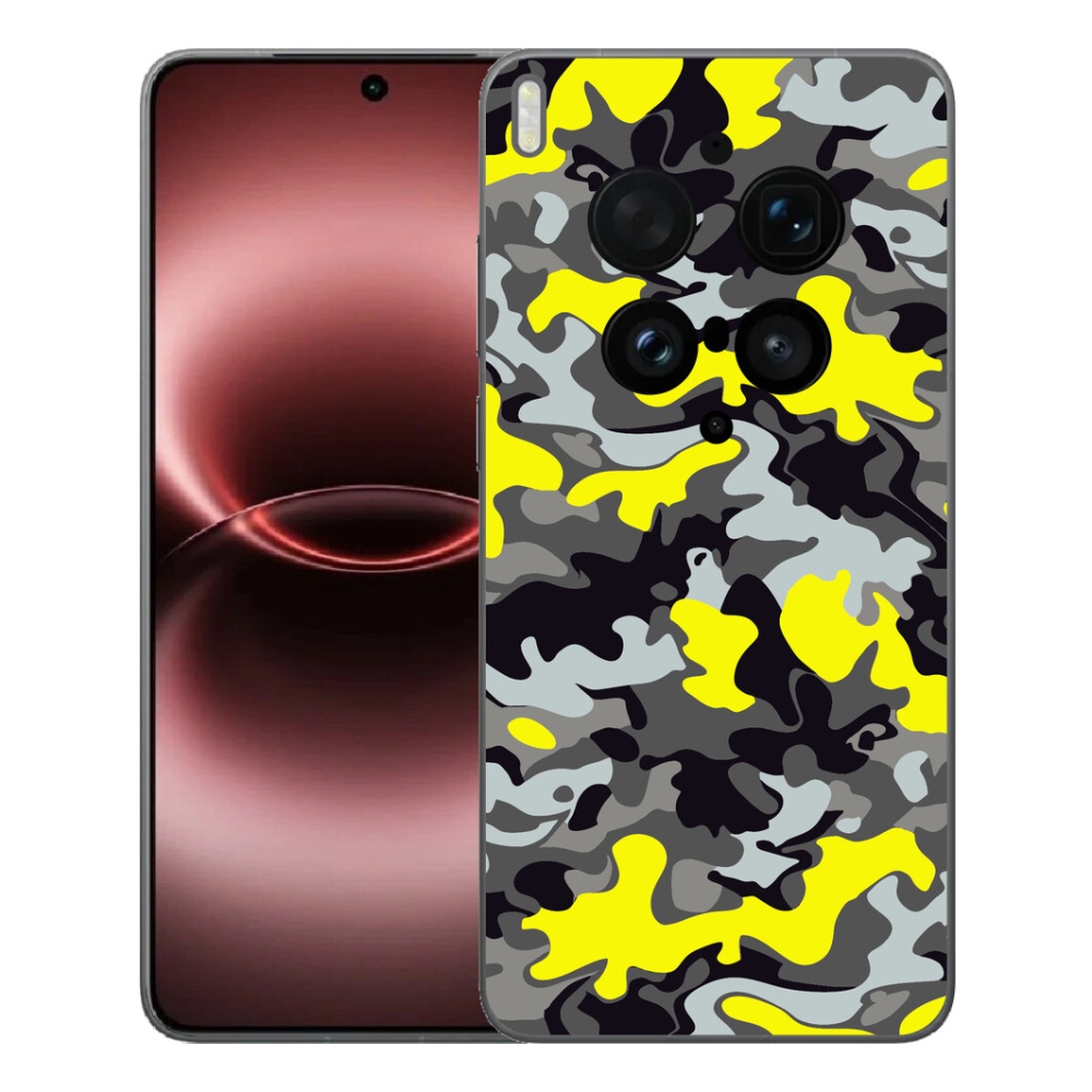 Gélový kryt mmCase na Vivo X300 Ultra - maskáčový vzor 6