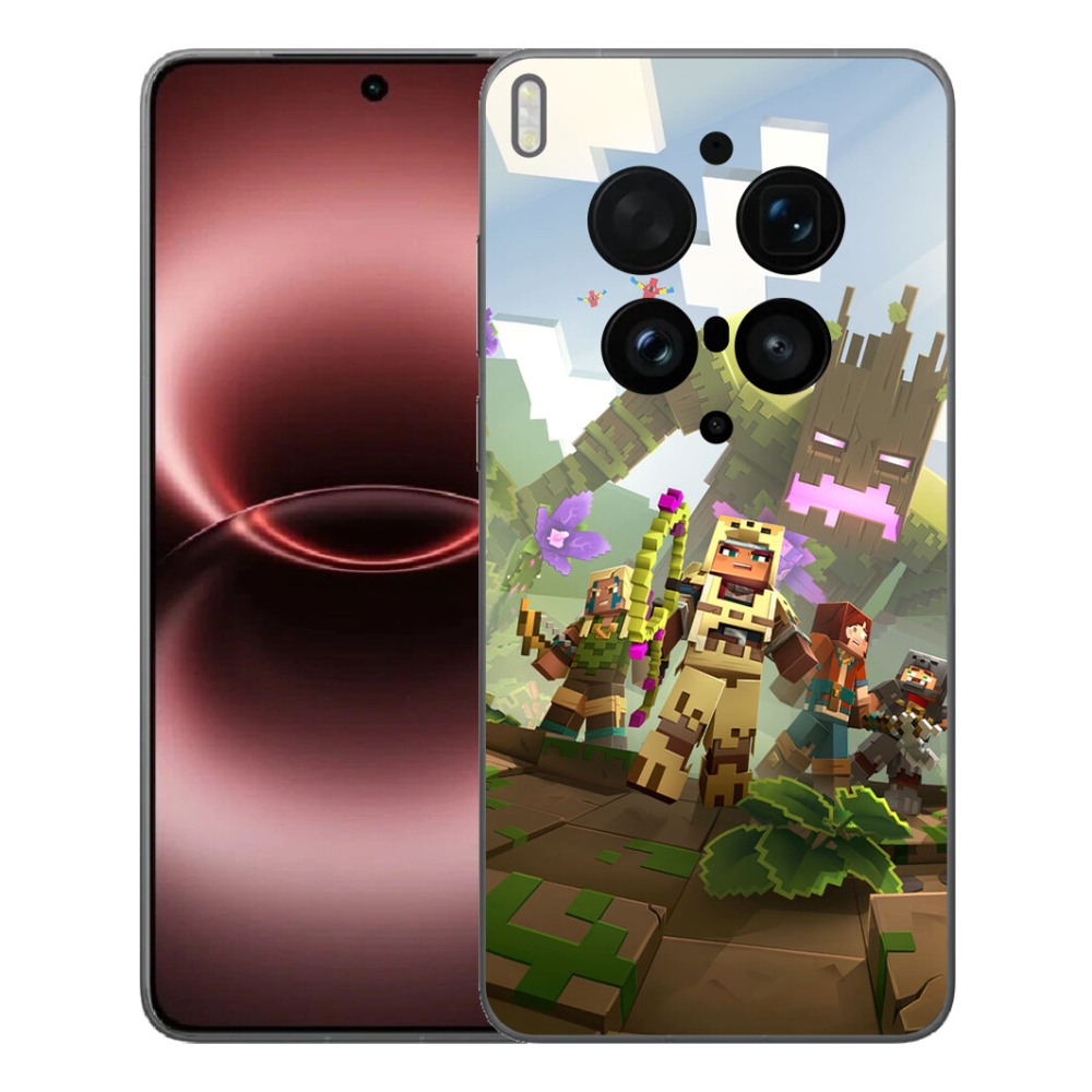 Gélový kryt mmCase na Vivo X300 Ultra - minecraft 1