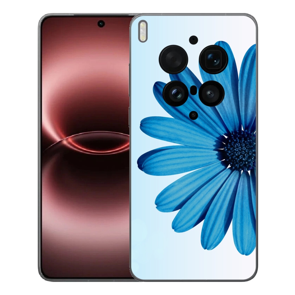Gélový kryt mmCase na Vivo X300 Ultra - modrá margaréta