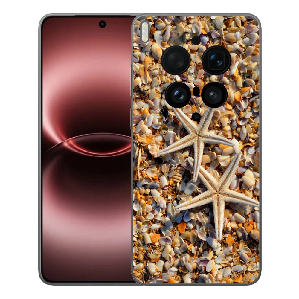 Gélový kryt mmCase na Vivo X300 Ultra - morské hviezdice