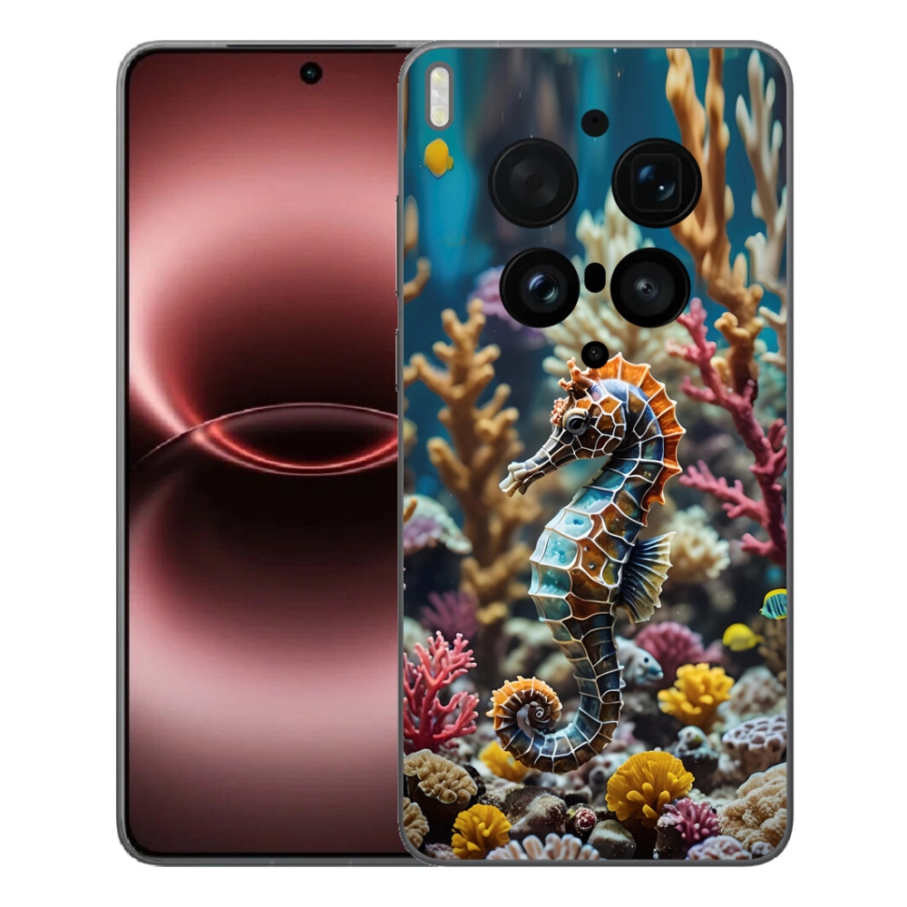 Gélový kryt mmCase na Vivo X300 Ultra - morský koník 2