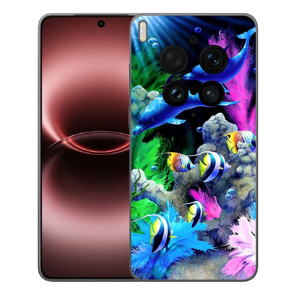 Gélový kryt mmCase na Vivo X300 Ultra - morský svet