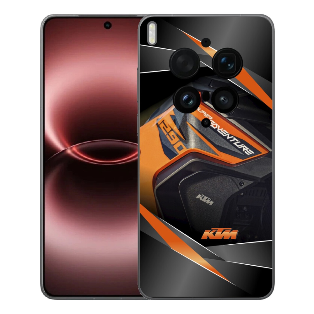 Gélový kryt mmCase na Vivo X300 Ultra - motorka ktm