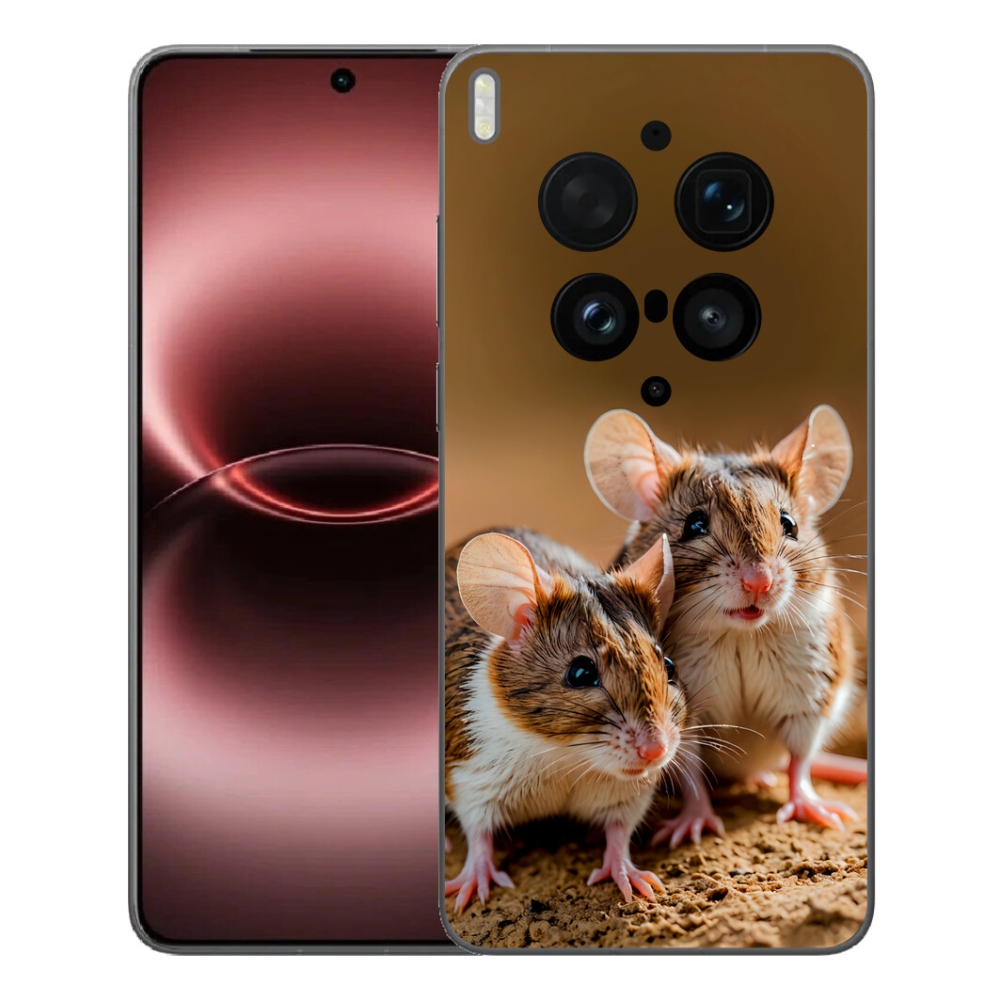 Gélový kryt mmCase na Vivo X300 Ultra - myší duo