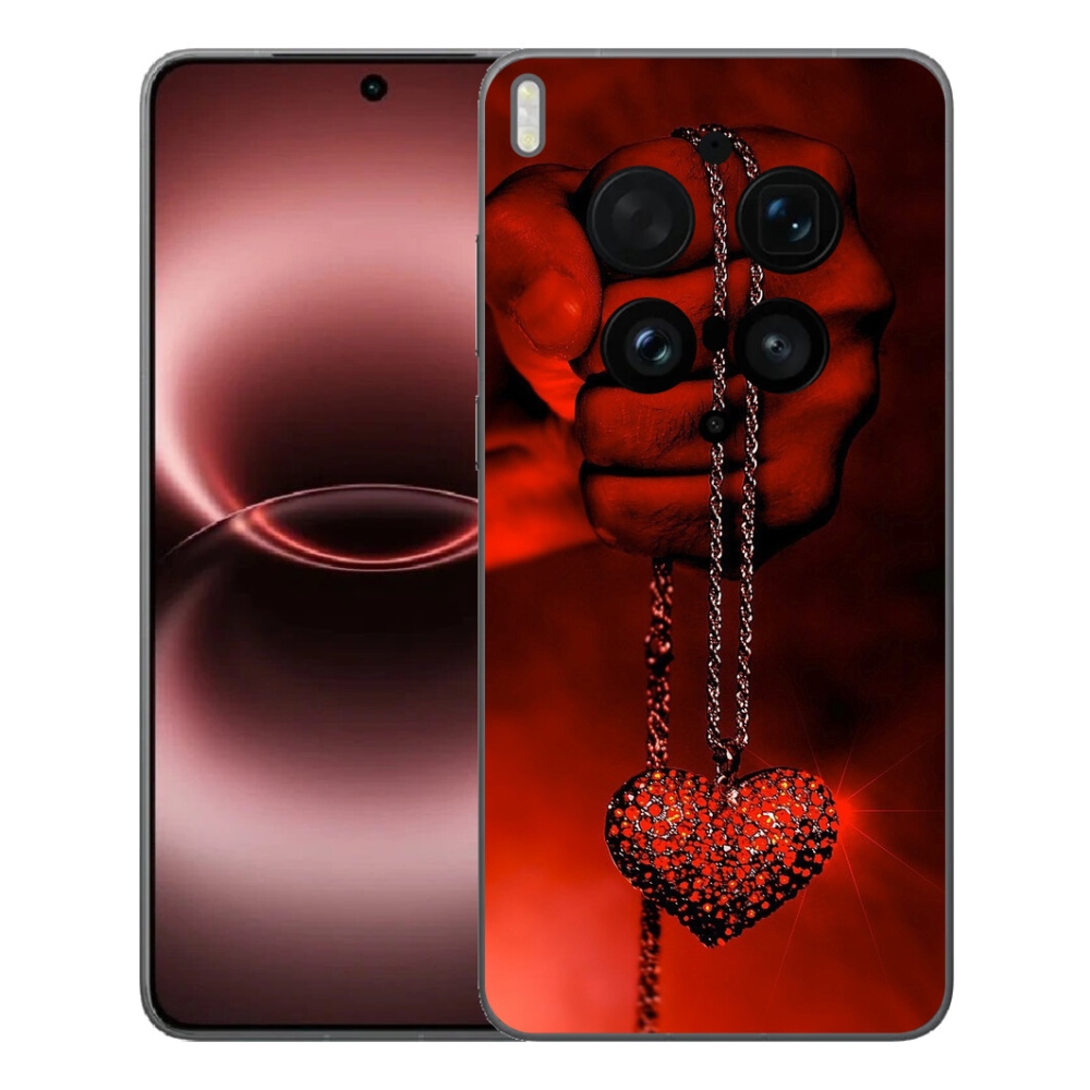 Gélový kryt mmCase na Vivo X300 Ultra - náhrdelník