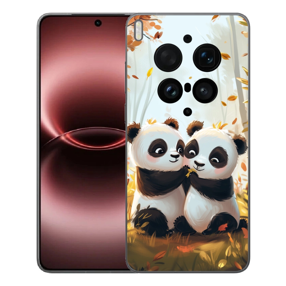 Gélový kryt mmCase na Vivo X300 Ultra - pandy