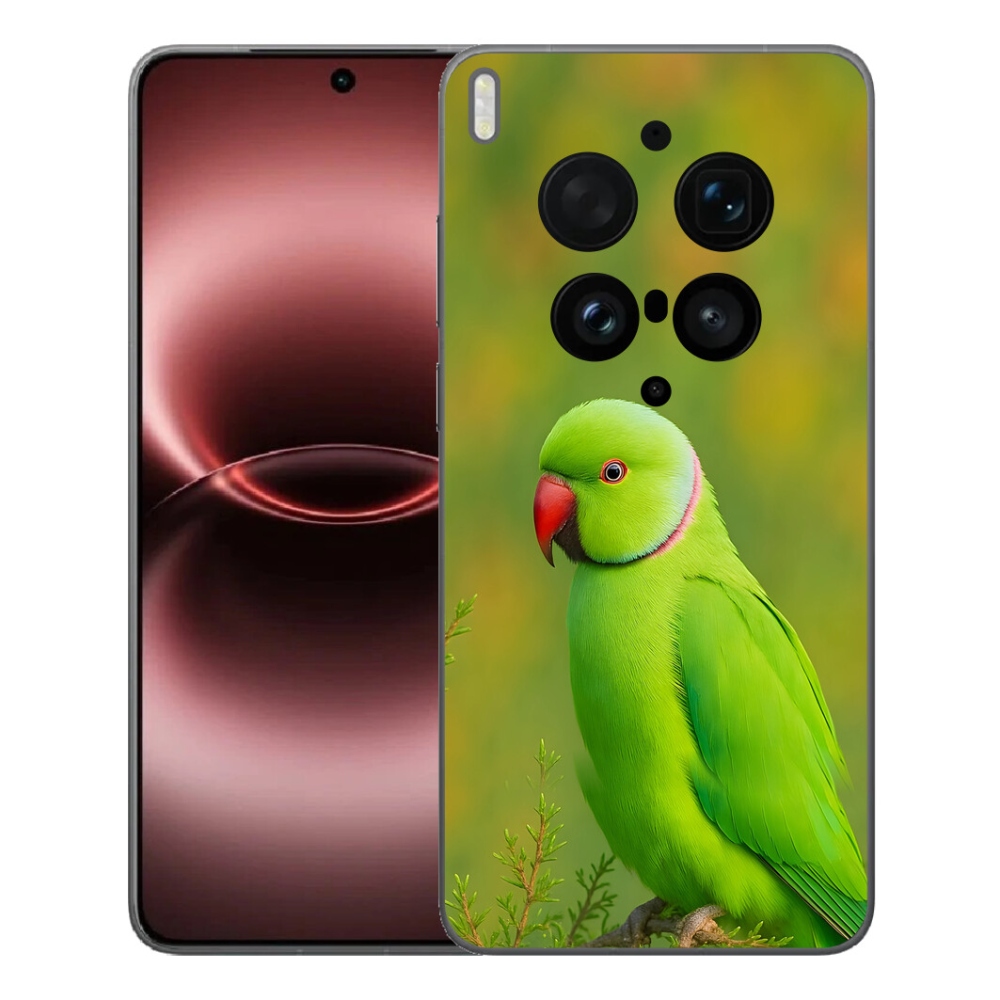 Gélový kryt mmCase na Vivo X300 Ultra - papagáj Alexandr 2