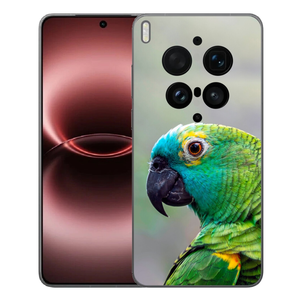 Gélový kryt mmCase na Vivo X300 Ultra - papagáj amazoňan