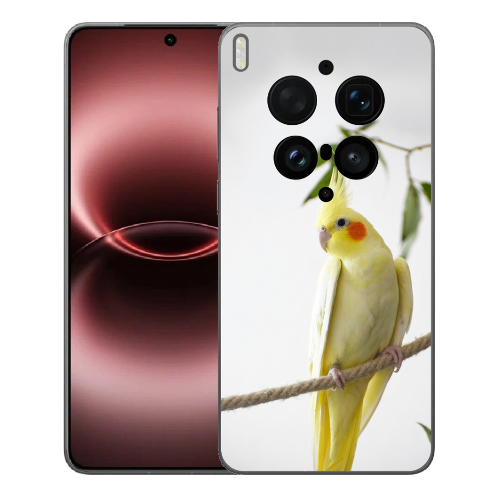 Gélový kryt mmCase na Vivo X300 Ultra - papagáj korela chocholatá