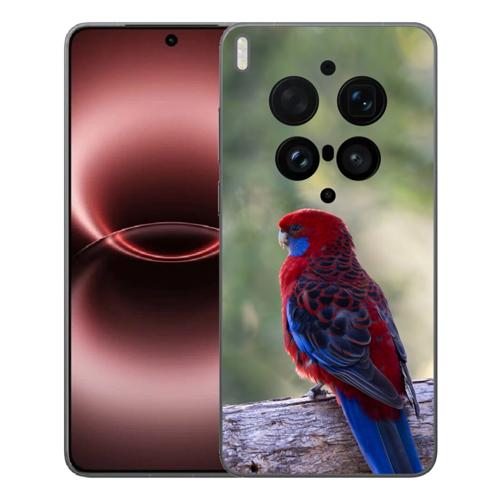 Gélový kryt mmCase na Vivo X300 Ultra - papagáj rosela