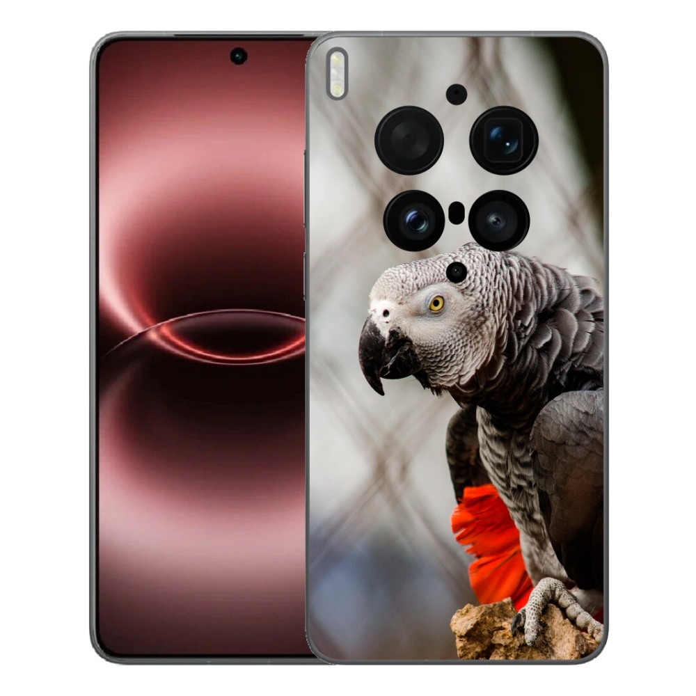 Gélový kryt mmCase na Vivo X300 Ultra - papagáj žako 3