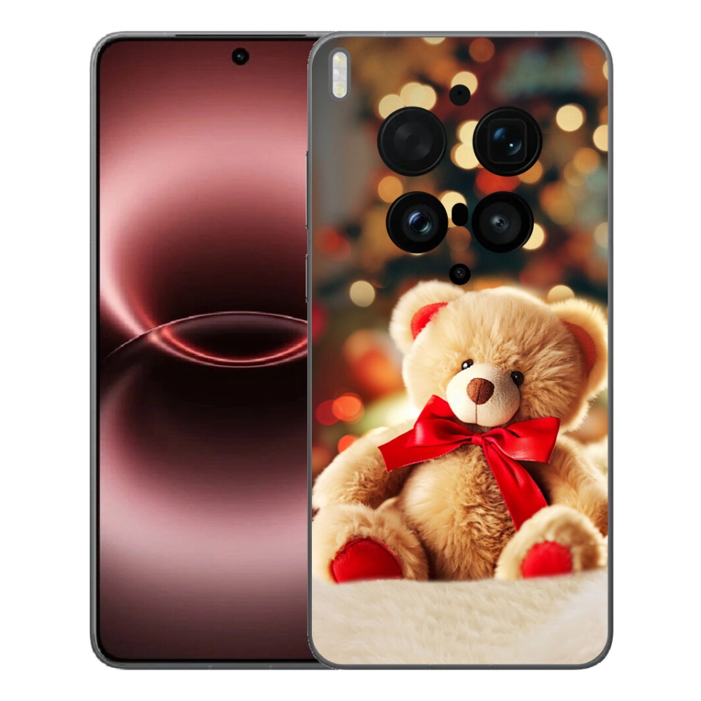 Gélový kryt mmCase na Vivo X300 Ultra - plyšový medvedík