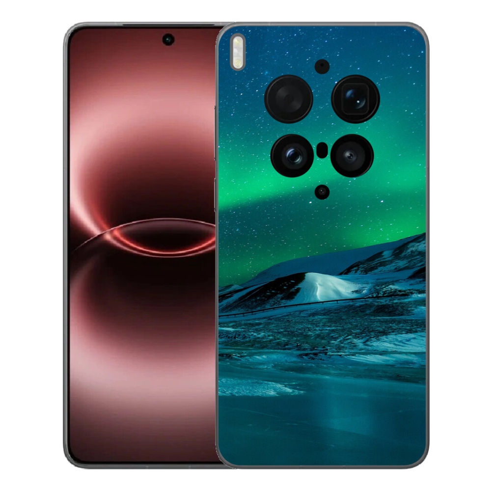 Gélový kryt mmCase na Vivo X300 Ultra - polárna žiara