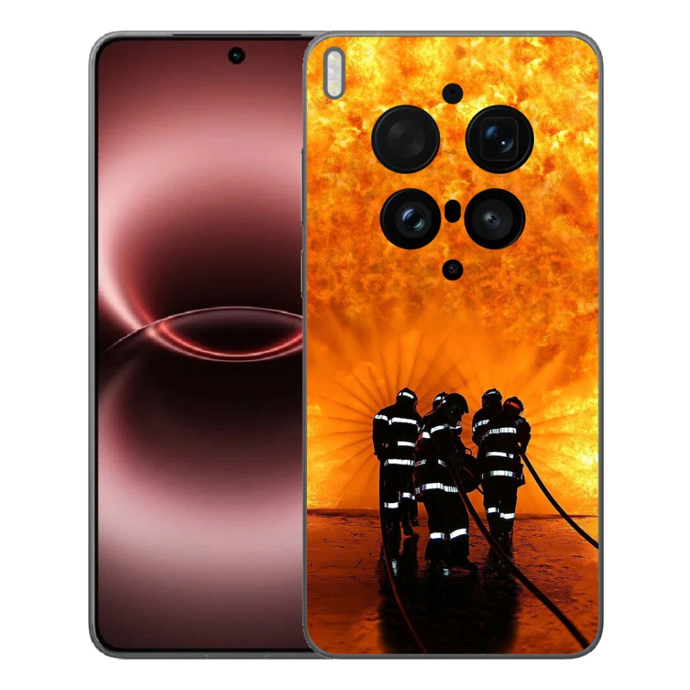Gélový kryt mmCase na Vivo X300 Ultra - požiar