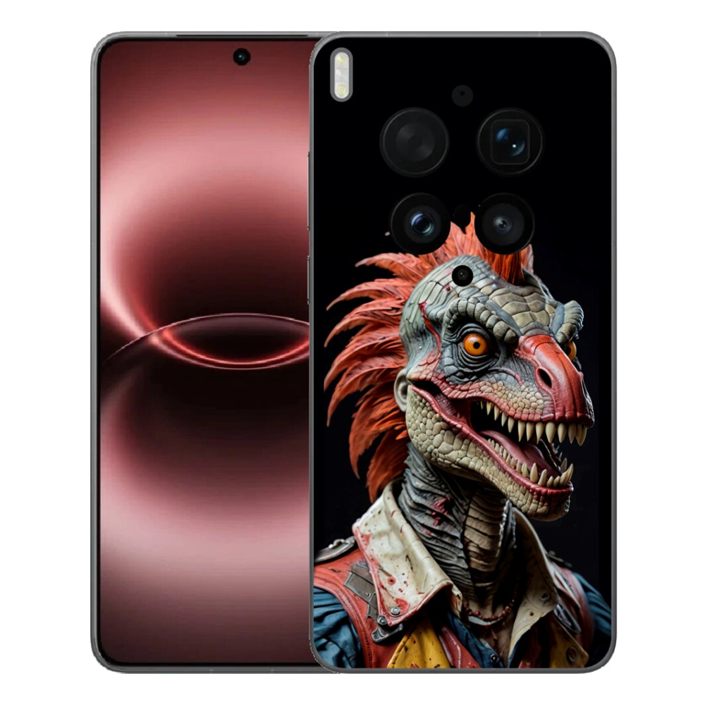 Gélový kryt mmCase na Vivo X300 Ultra - punk dinosaurus