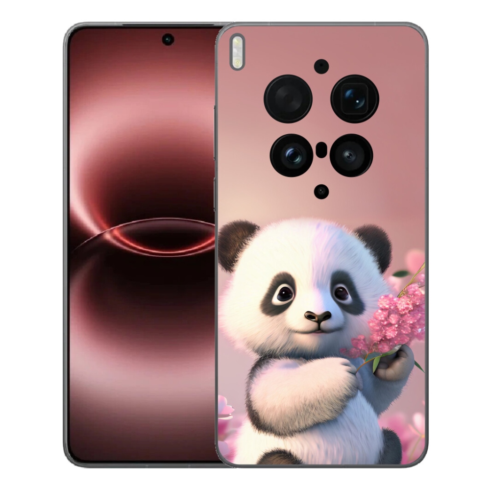 Gélový kryt mmCase na Vivo X300 Ultra - roztomilá panda