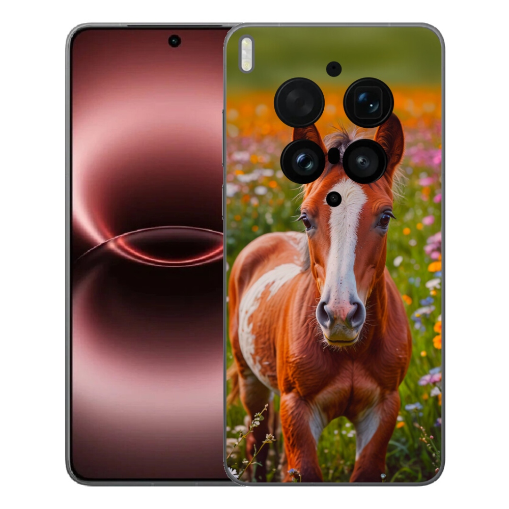 Gélový kryt mmCase na Vivo X300 Ultra - roztomilé žriebä