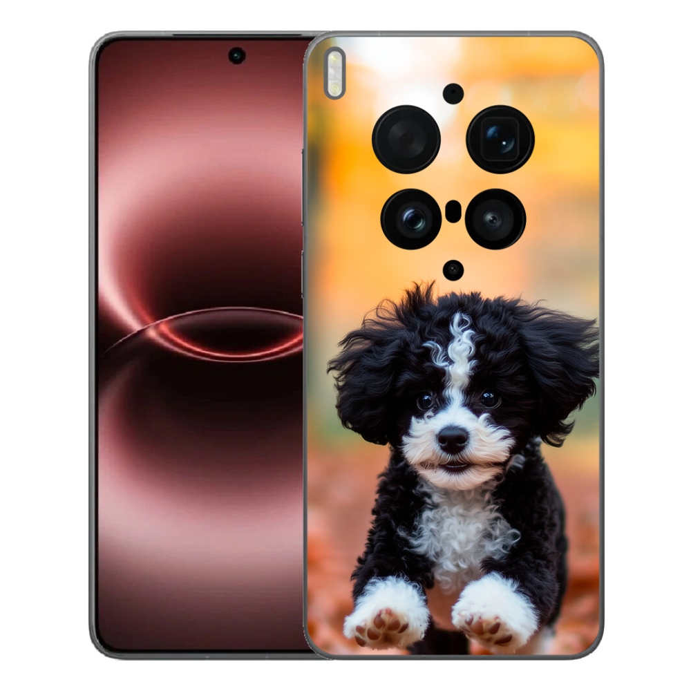 Gélový kryt mmCase na Vivo X300 Ultra - roztomilé šteňa 2