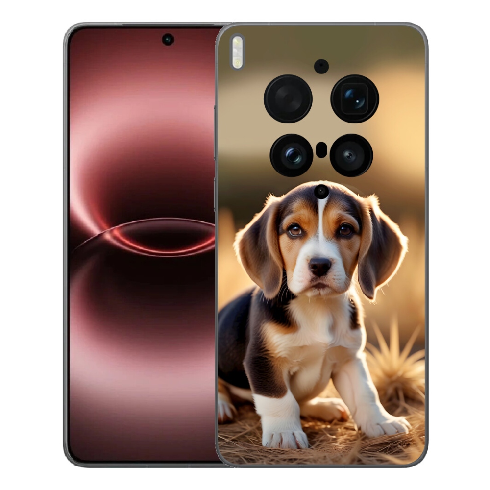 Gélový kryt mmCase na Vivo X300 Ultra - roztomilý bígl