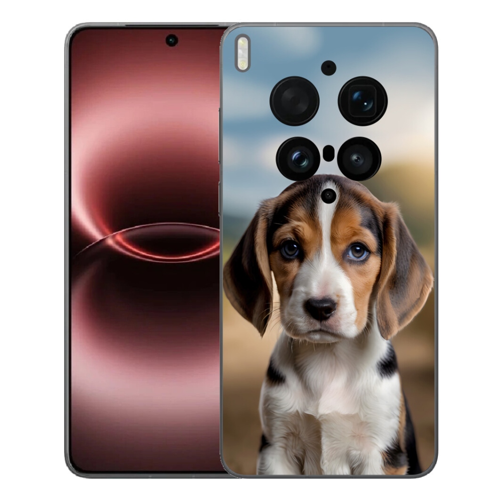Gélový kryt mmCase na Vivo X300 Ultra - roztomilý bígl