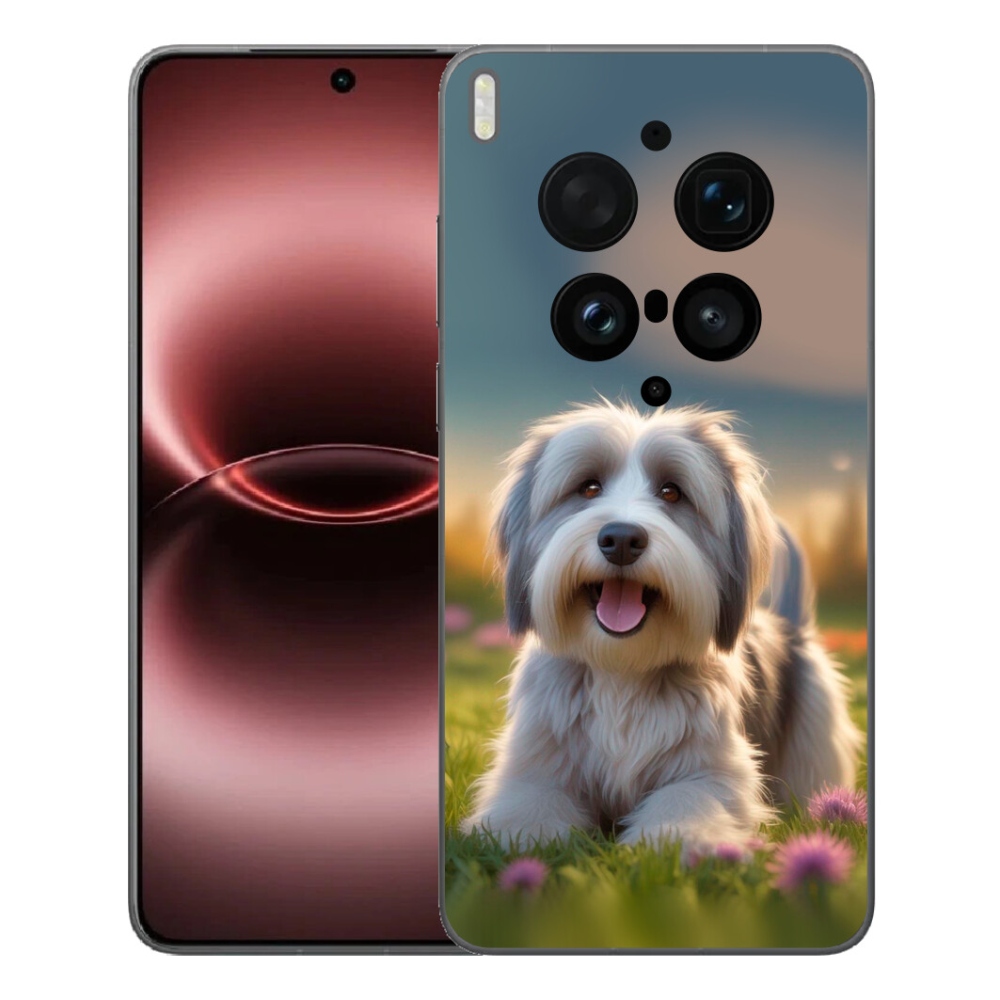 Gélový kryt mmCase na Vivo X300 Ultra - roztomilý havanský psík