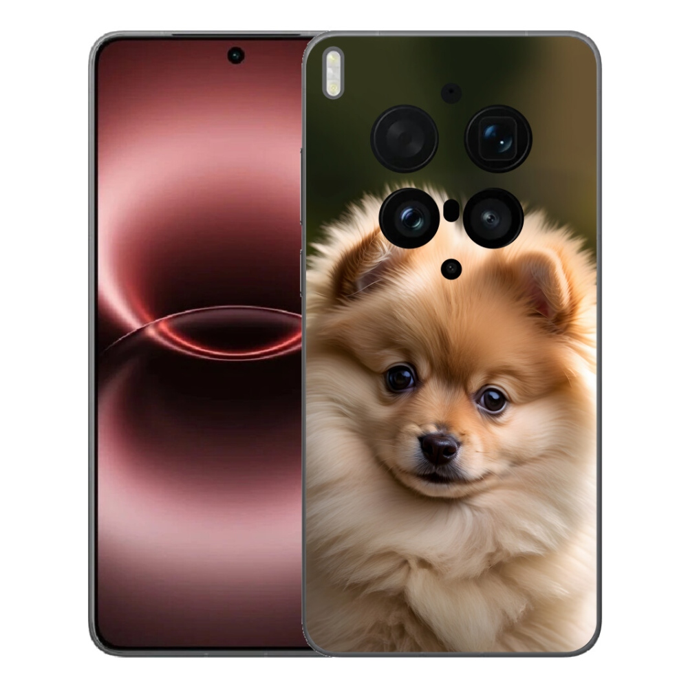 Gélový kryt mmCase na Vivo X300 Ultra - roztomilý pomeranian 2