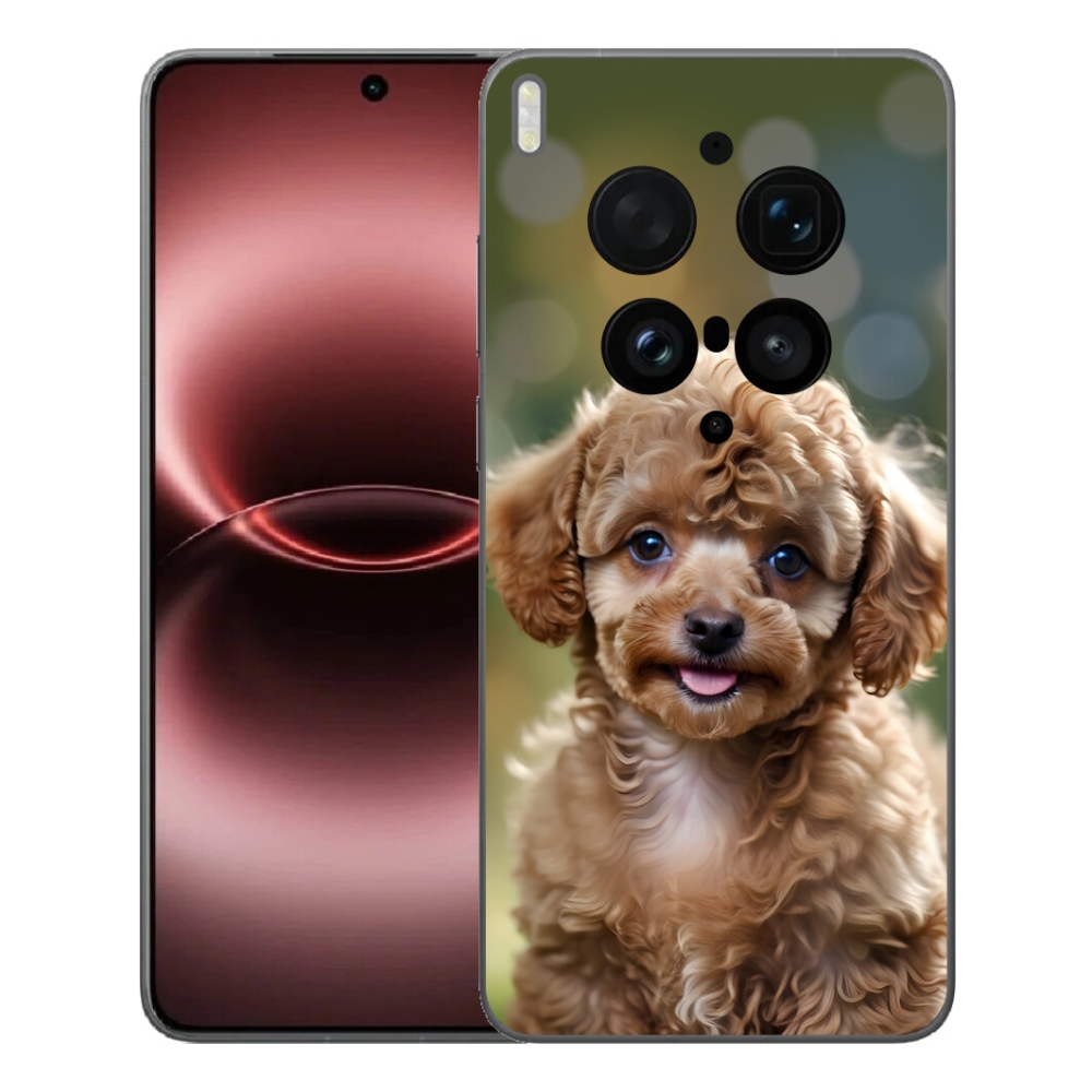 Gélový kryt mmCase na Vivo X300 Ultra - roztomilý pudel
