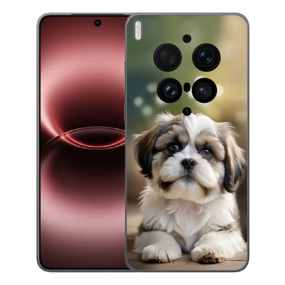 Gélový kryt mmCase na Vivo X300 Ultra - roztomilý shih-tzu