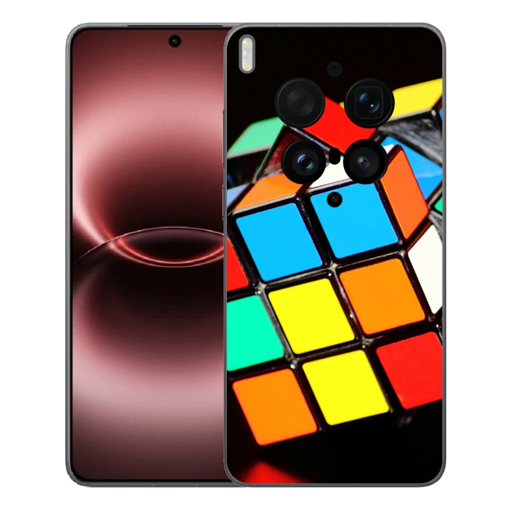 Gélový kryt mmCase na Vivo X300 Ultra - rubikova kocka